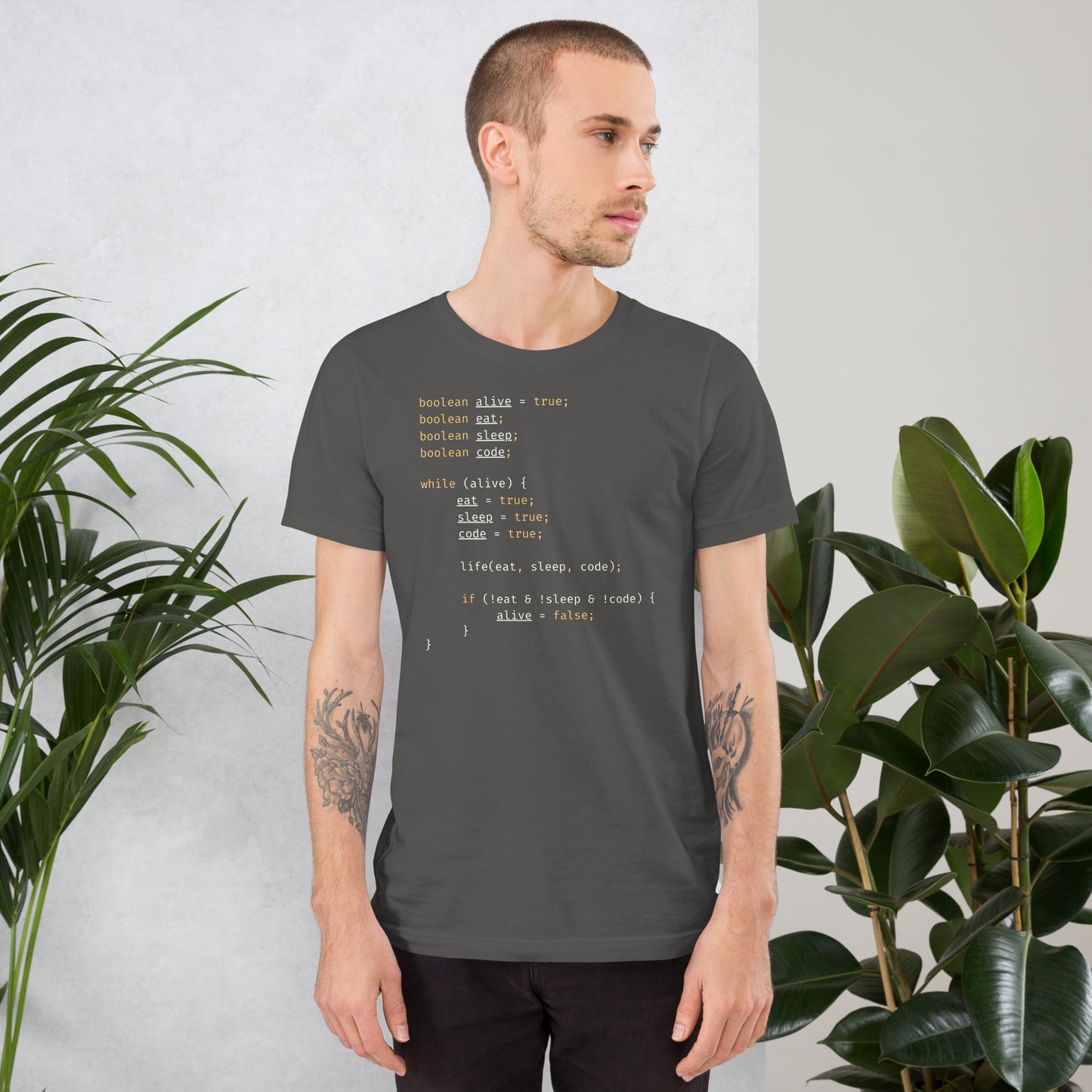 Eat Sleep Code Repeat T-Shirt - Programmer & Software Engineer Code Design