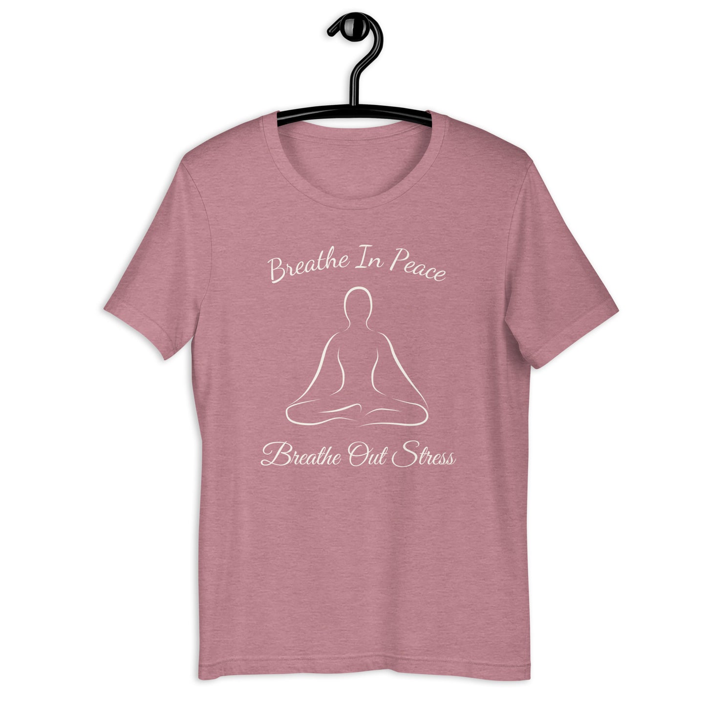 Breathe In Peace Breathe Out Stress T-Shirt | Inner Peace Shirt for Mindfulness