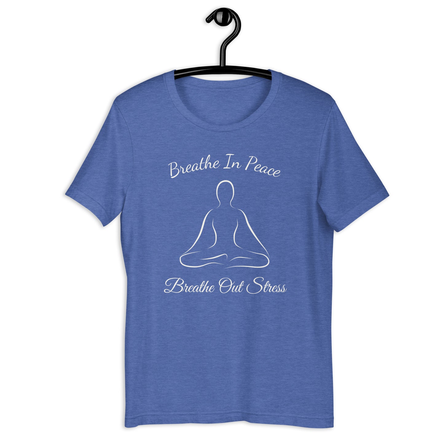 Breathe In Peace Breathe Out Stress T-Shirt | Inner Peace Shirt for Mindfulness