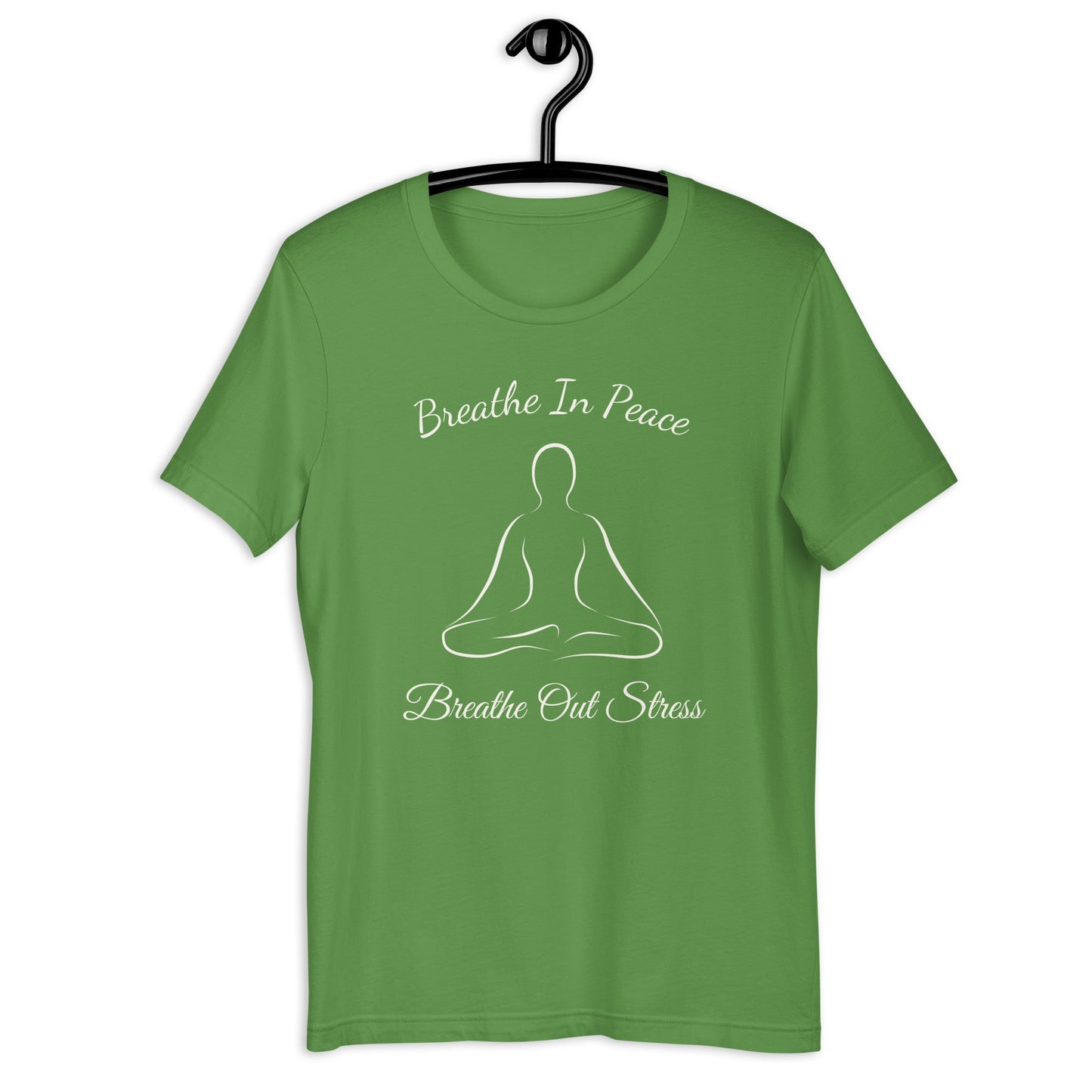 Breathe In Peace Breathe Out Stress T-Shirt | Inner Peace Shirt for Mindfulness